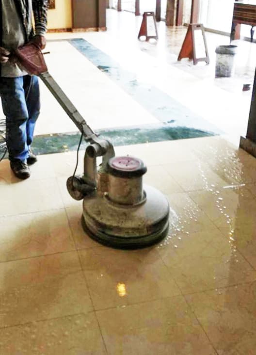 Trabajos de Pulidos Guerrero en A Coruña